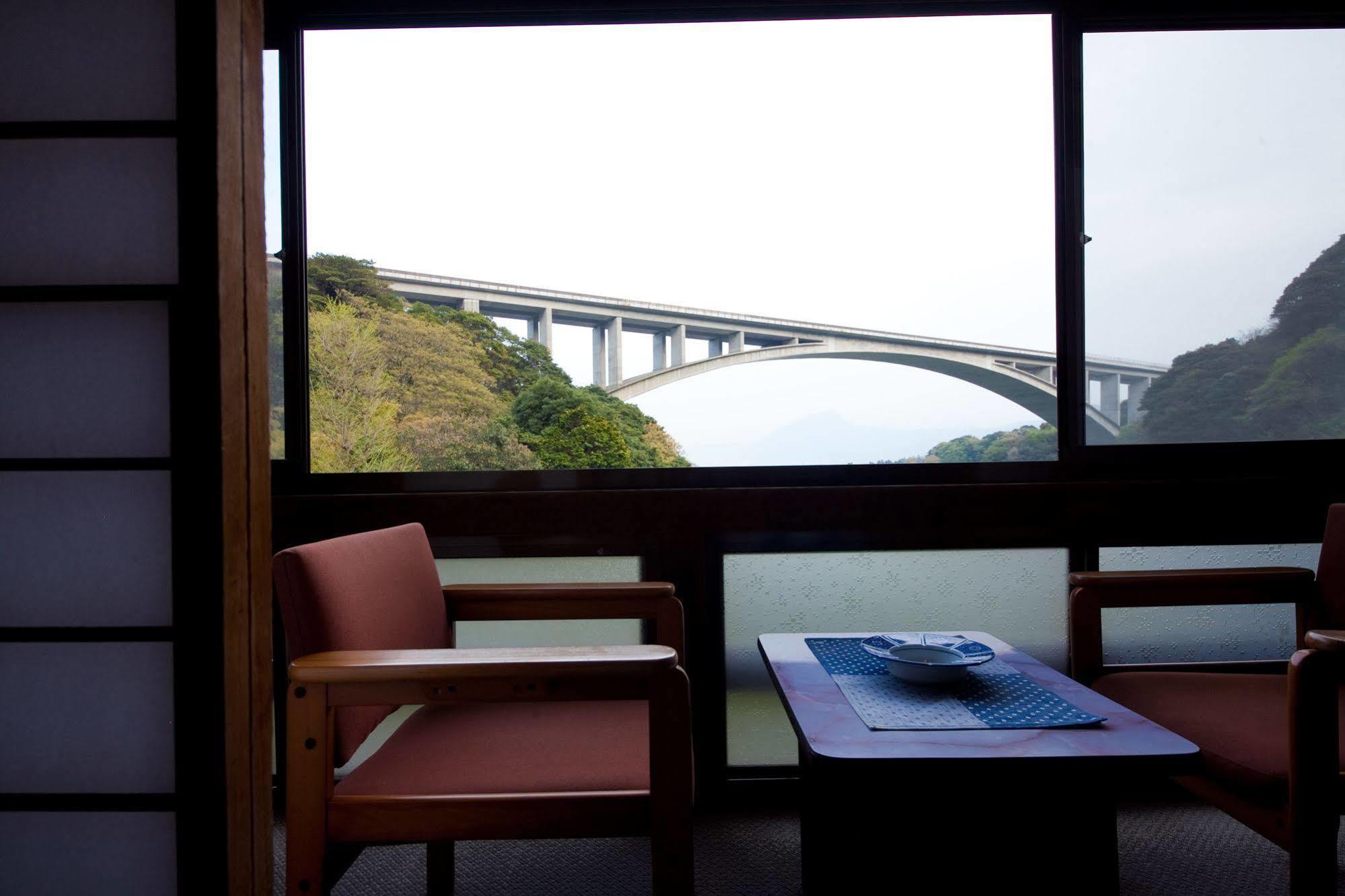 Okamotoya Ryokan Beppu Exterior foto